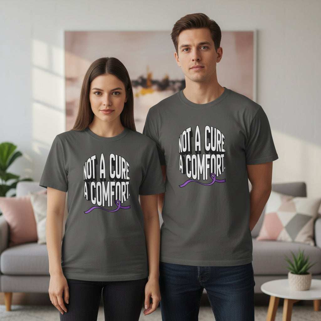 Pas un remède, un vêtement de confort - T-shirt teint en pièce