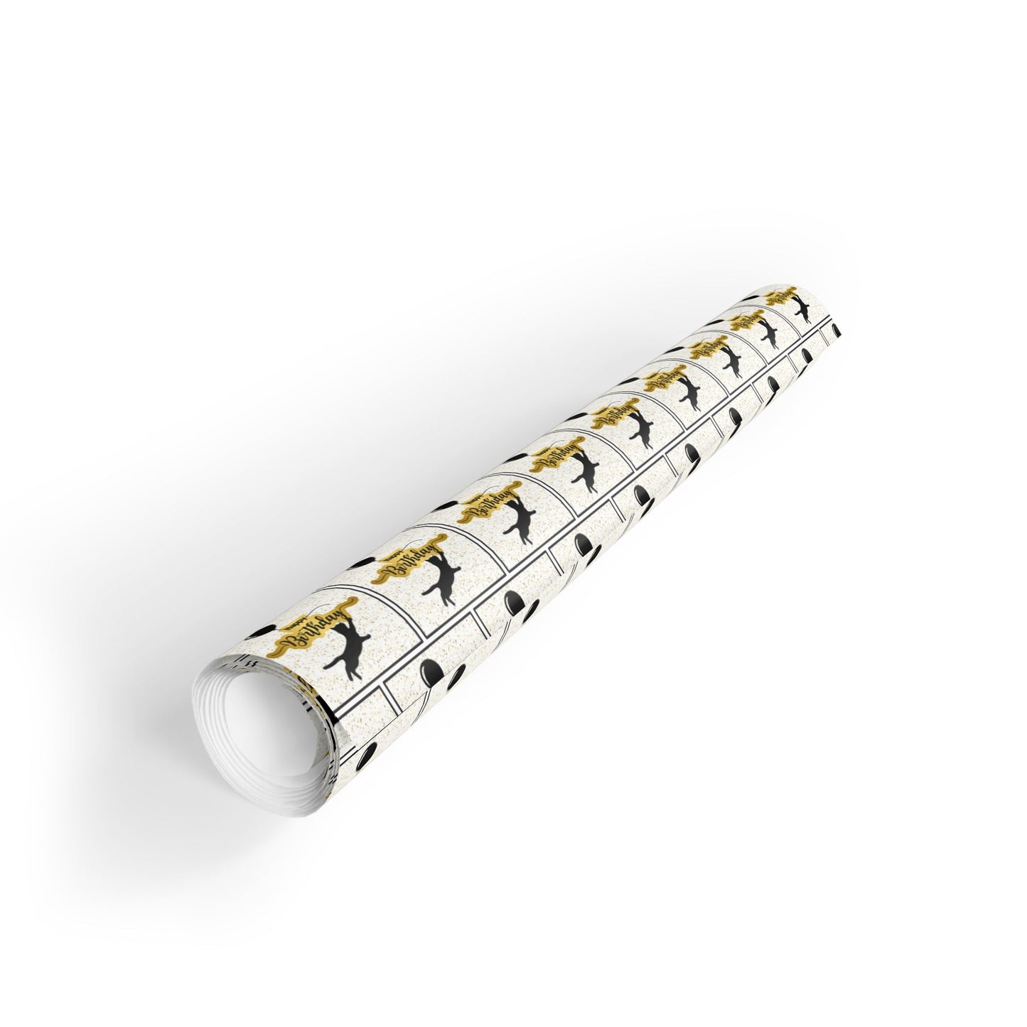 Happy Birthday Kitty Gift Wrapping Paper Roll