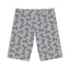 Glitch Pattern Women's Bike Shorts - Stylish Cycling Comfort