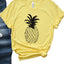 Black and White Pineapple T-Shirt - Korvel