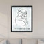L'impression sur toile Chat Le Monde Peut Attendre