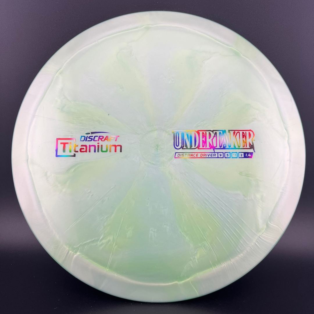 Controladora de Disco de Golf Titanium Swirl Undertaker
