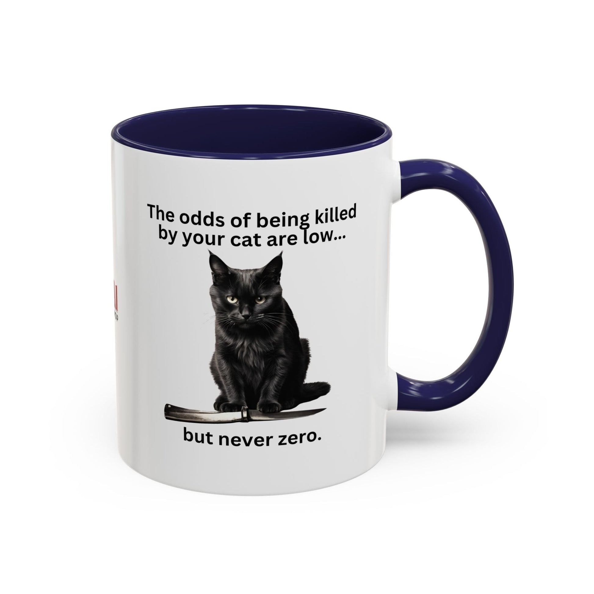 Charming Cat-Themed Accent Coffee Mug (11oz & 15oz) - Korvel