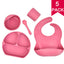 Premium Silicone 5-Piece Children's Feeding Set