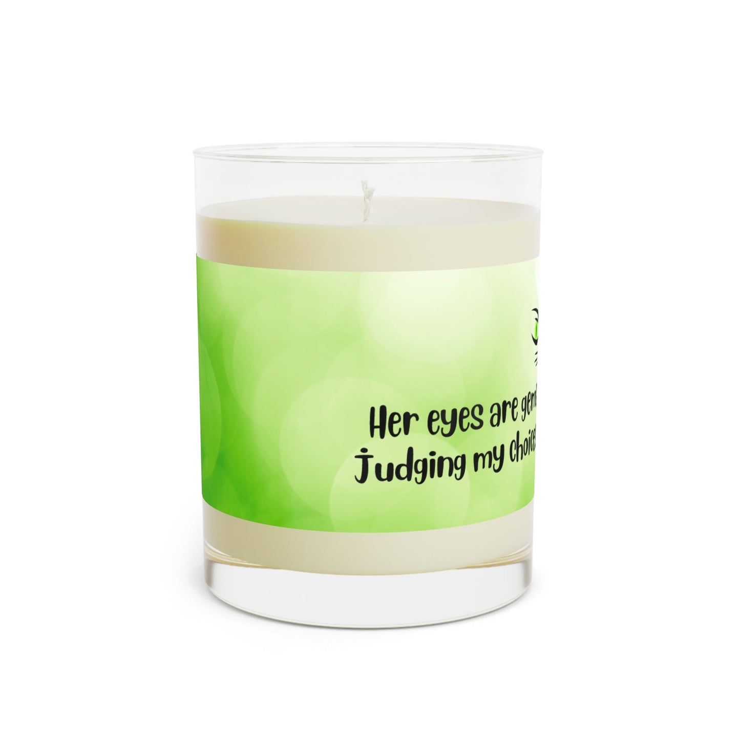 Vela Aromática Judging Eyes - 11oz Vidrio Completo