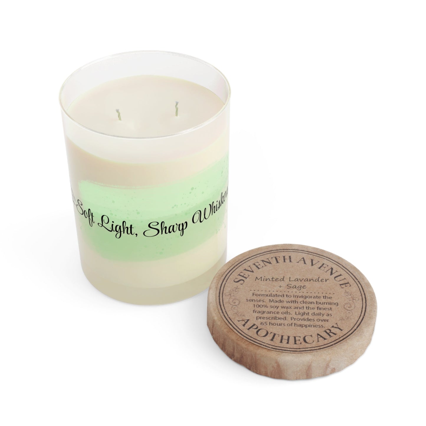 Soft Light, Sharp Whiskers – Cat Lover Scented Candle