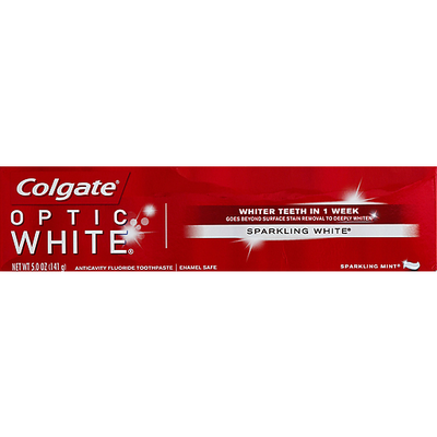Dentifrice Colgate Optic White Menthe Pétillante