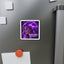 Electric Grace Magnet – Purple Energy Art Design