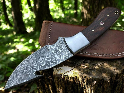 Bloodtrail – Premium Damascus Steel Hunting Knife - Korvel