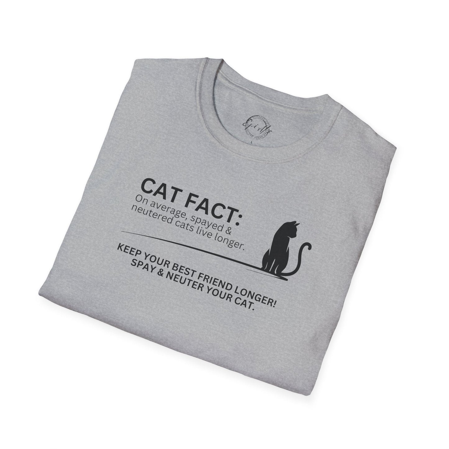 Unisex Softstyle T-Shirt for Spay Neuter Awareness - Korvel