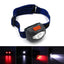 3 LED 800 Lumens 4 Modes Mini Headlamp Outdoor  Waterproof Flash Torch Lantern For Hunting,Use AAA Battery - Korvel