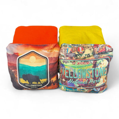 Pro-Style Yellowstone Cornhole Bags - Set of 8 for Ultimate Play - Korvel