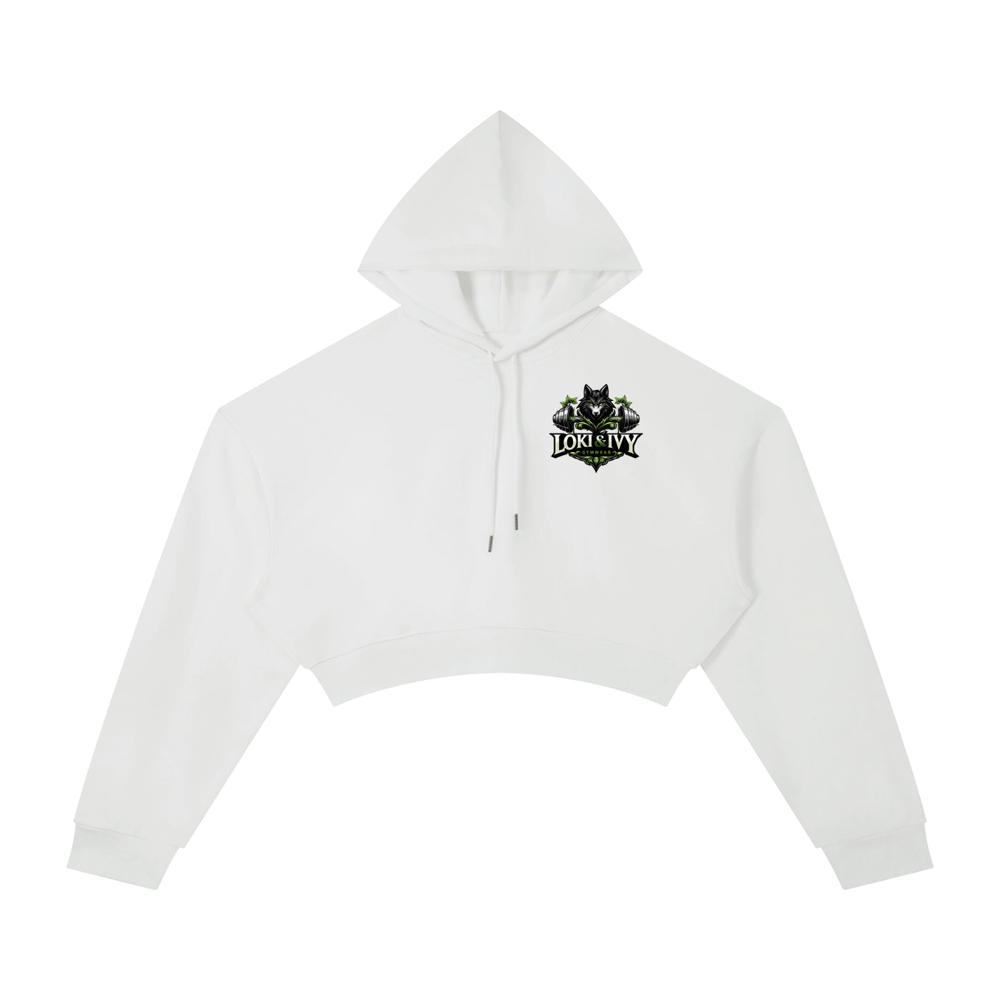 Sudadera Cropped Esencial para Mujer Loki & Ivy