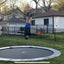 14ft Round Akrobat Primus In-Ground Trampoline for Ultimate Backyard Fun - Korvel