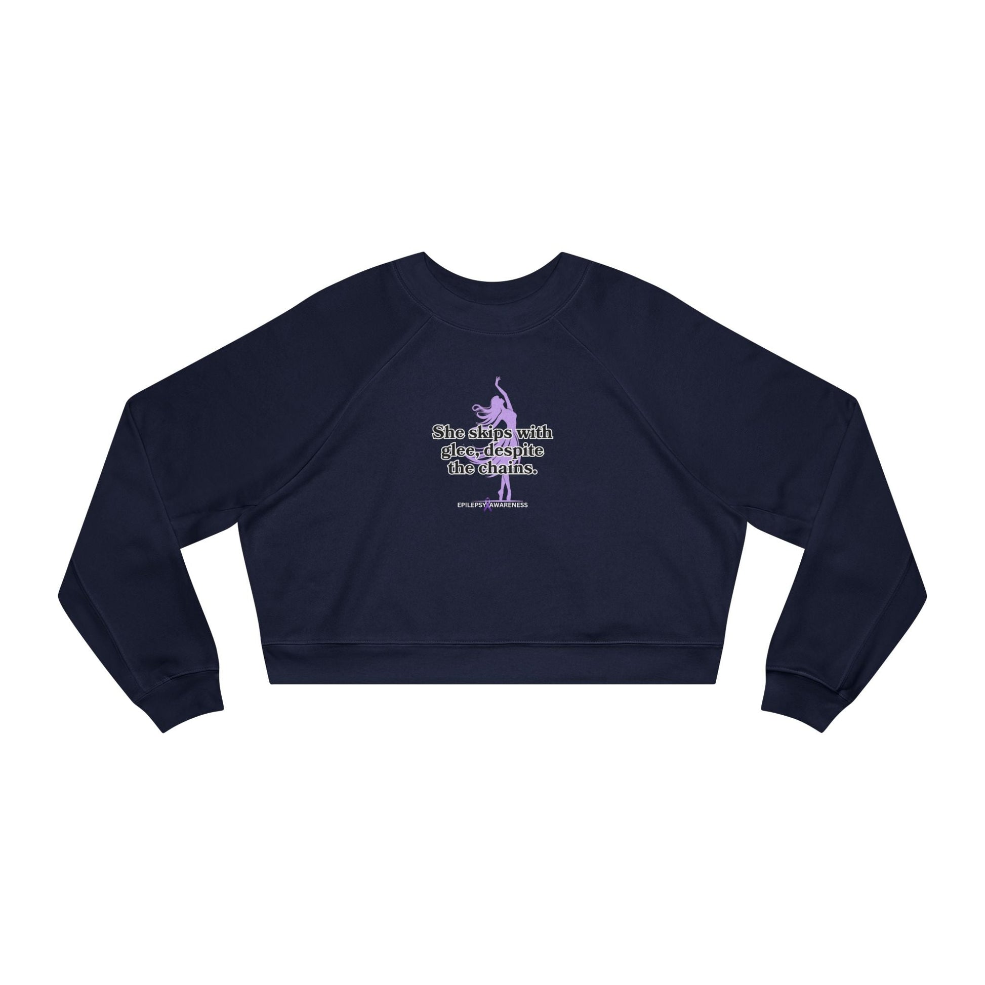 Joyful Moments Women's Cropped Fleece Sweatshirt - Korvel