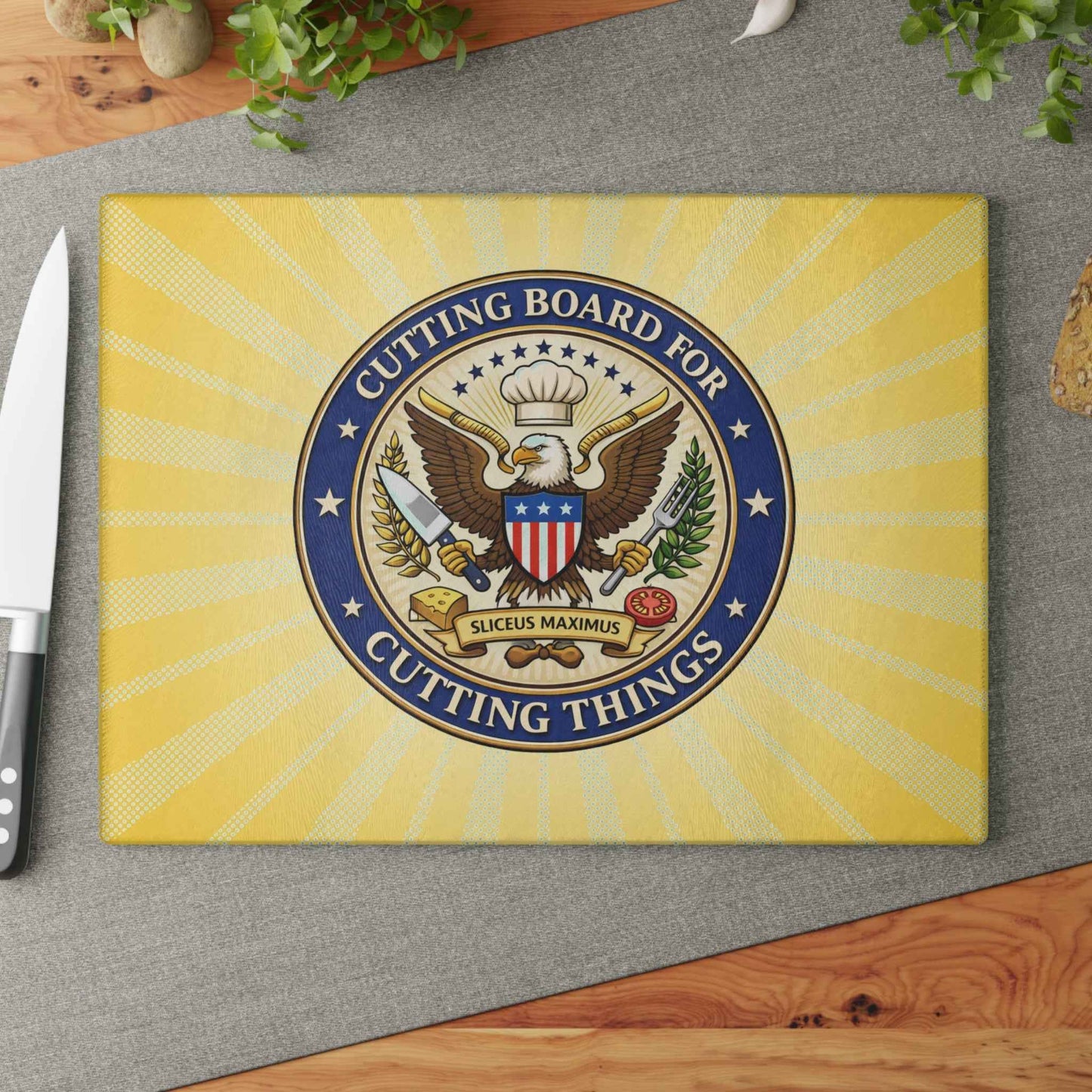 Sliceus Maximus Glass Cutting Board