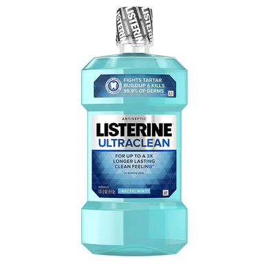 Listerine Ultraclean Antiseptic Mouthwash - Arctic Mint