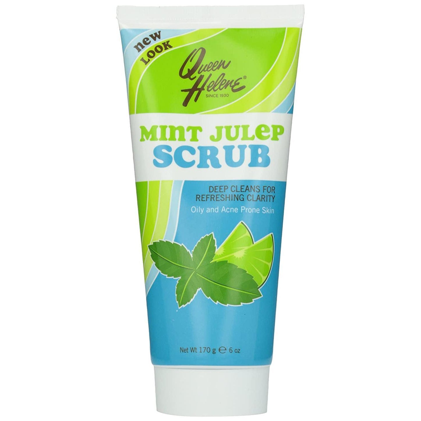 Exfoliante Facial Natural Refrescante Queen Helene Mint Julep - 6 Oz