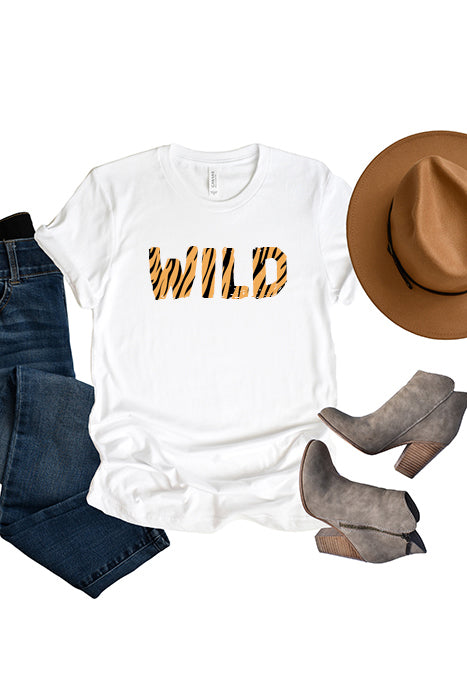 Wild Tiger Pattern T-Shirt