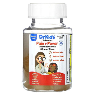 DrKids Children's Gummy Bite Gift Set - Orange Vanilla Flavor