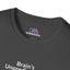 L'imprévisibilité du cerveau. Moi aussi. – T-shirt de sensibilisation à l'épilepsie