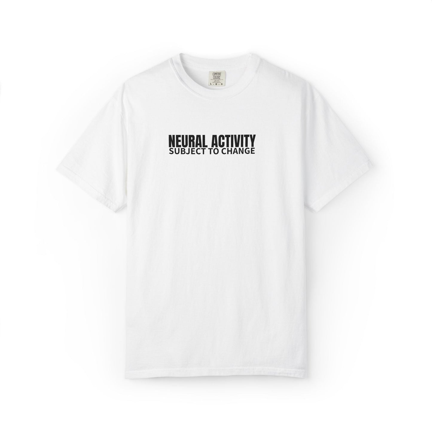 Camiseta Neural Activity Subject to Change
