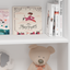 Kids 3-Tier Bookcase - Premium Children's Book Display & Toy Organizer