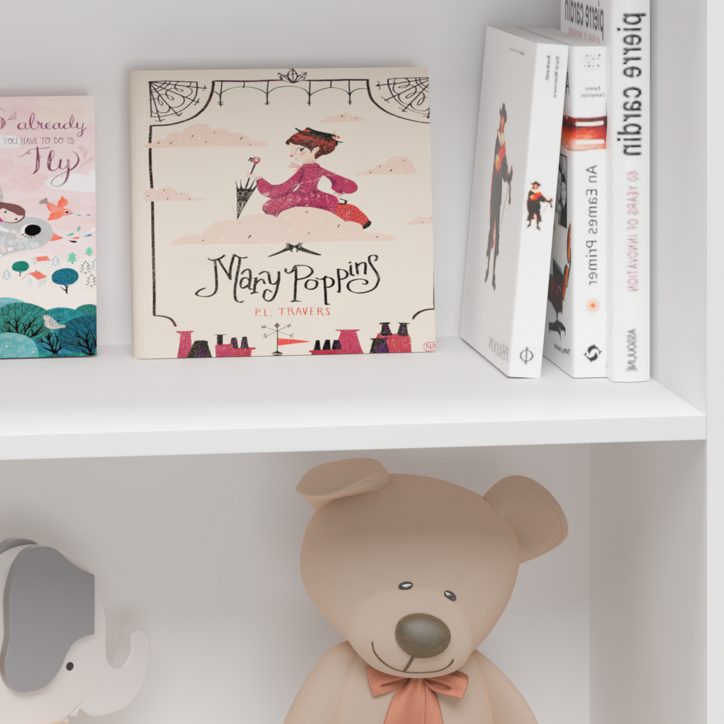 Kids 3-Tier Bookcase - Premium Children's Book Display & Toy Organizer