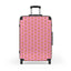 Valise à fleurs de chat rose | Bagages Cute Chaos