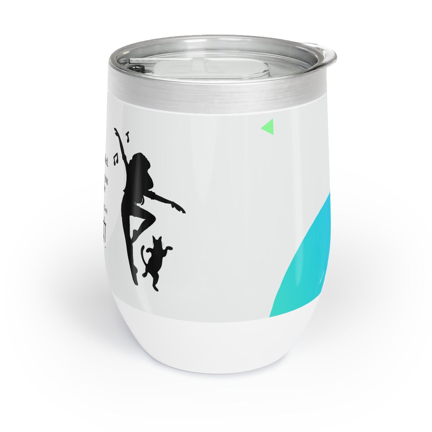Vive el Momento Taza de Vino Chill