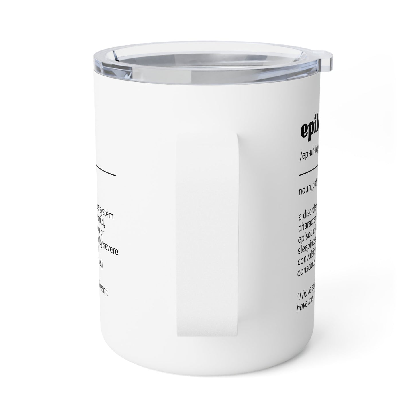 Mug Isotherme Définition de l'Épilepsie - 10oz