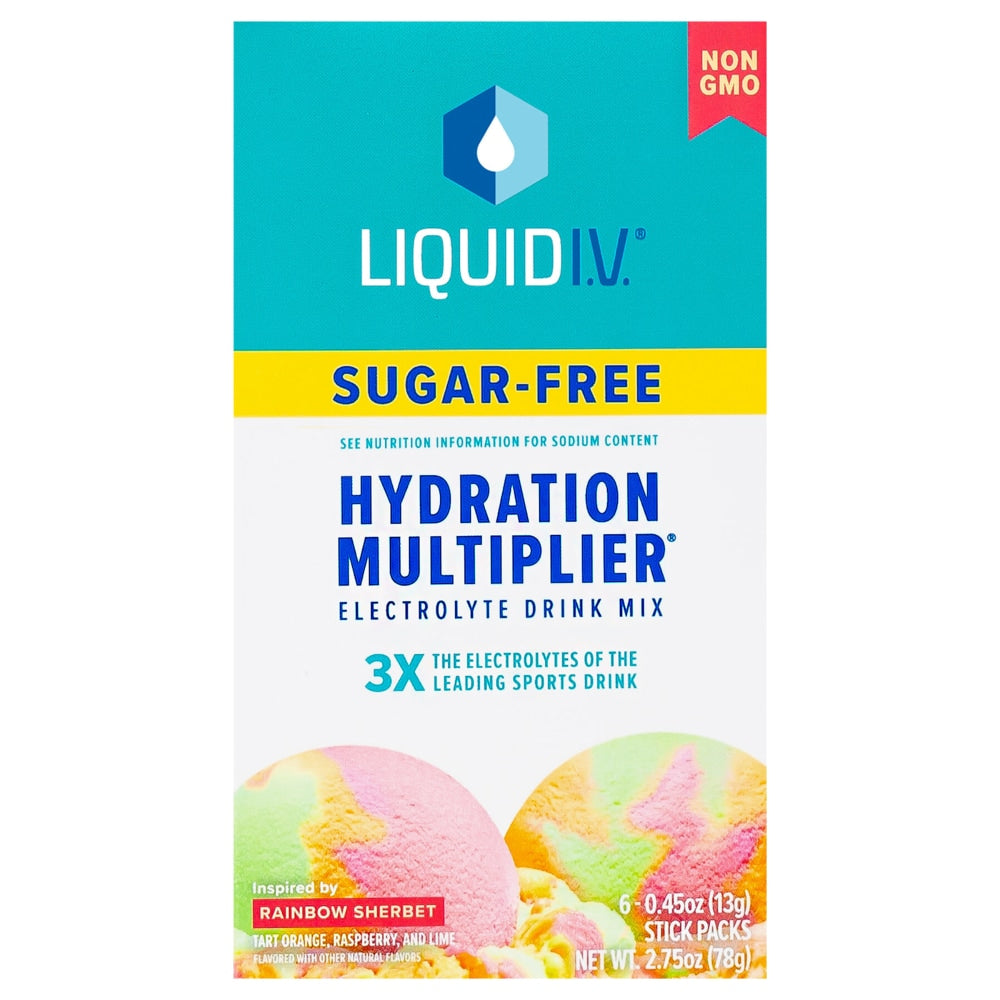 Liquid I.V. Hydration Multiplier - Mélange de boisson électrolytique sans sucre