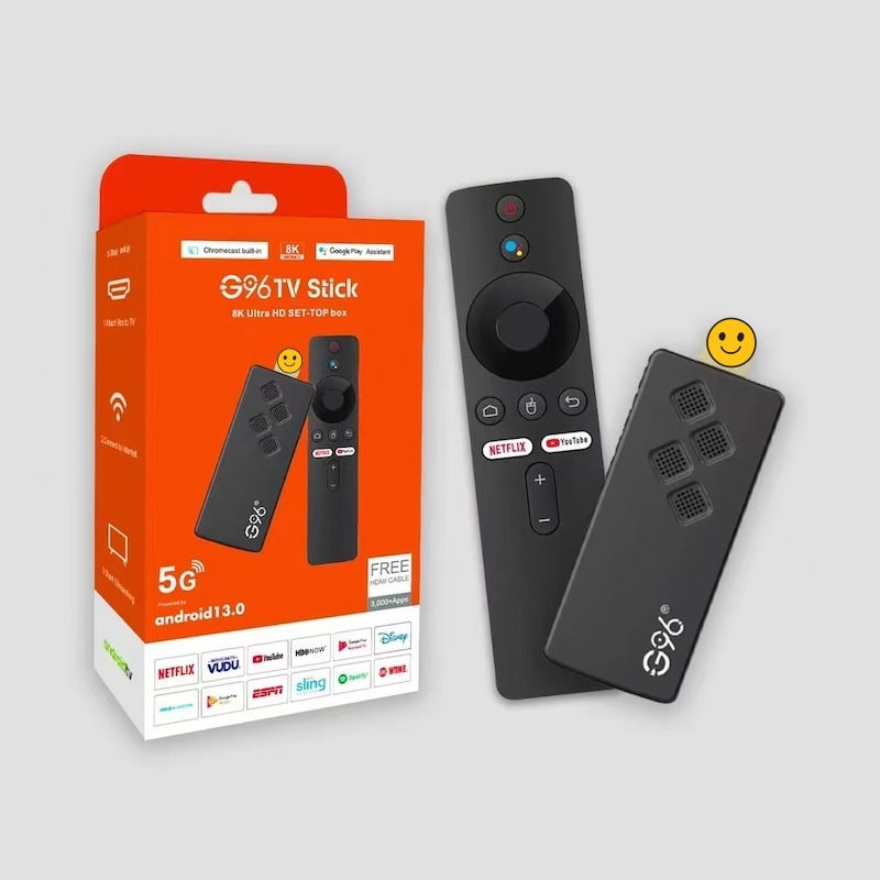 G96 Box 4K HD Dual band Bluetooth Voice WiFi TV Network Set Top Box Q2tvbox - Korvel