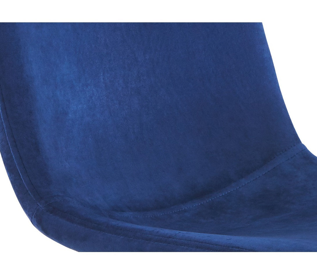 Modern Blue Dining Chair Set of 4