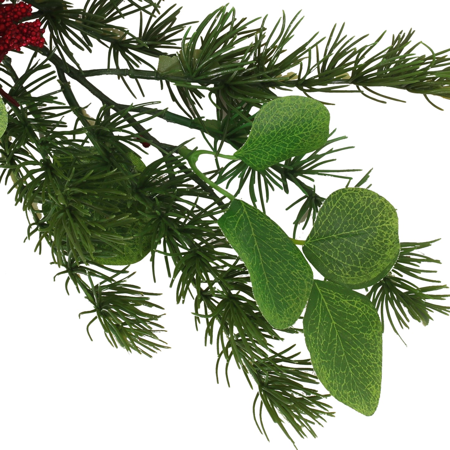 5' LEAVES/BERRY GARLAND - Korvel