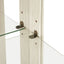 Elegant Lighted Curio Display Cabinet with Adjustable Shelves