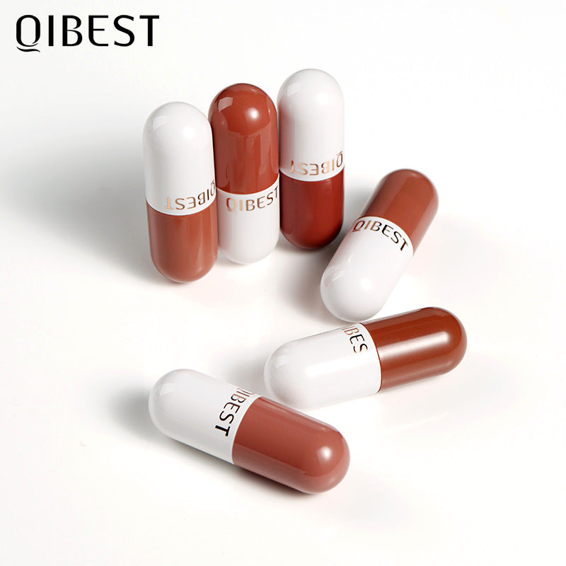 QIBEST Mini Capsule Velvet Matte Lipstick Set