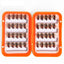 LEO 40pcs/box Fly Fishing Flies Lure High Carbon Steel Fly Tying Hooks for Trout Fishing Artificial Flies - Korvel
