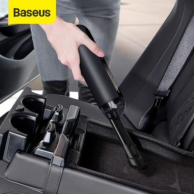 Baseus A2 Car Vacuum Cleaner Mini Handheld Auto Vacuum Cleaner with 5000Pa Powerful Suction For Home & Car & Office - Korvel