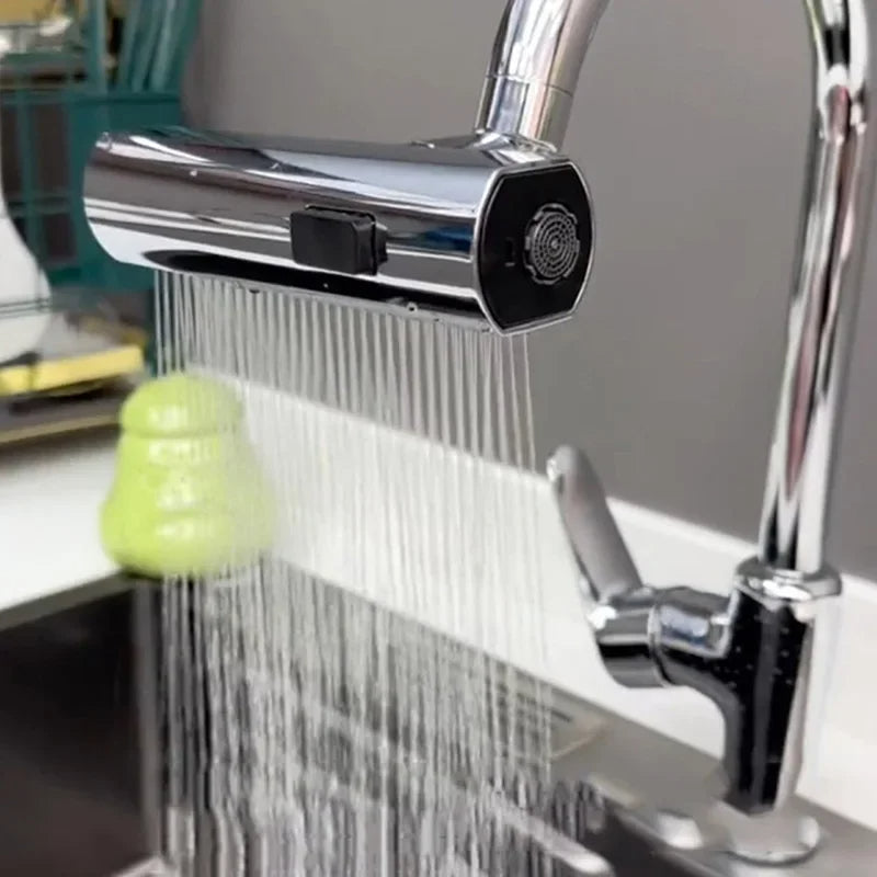 Faucet Extender Waterfall Stream Sprayer Kitchen accessories Head Sprayer Filter Diffuser Water Saving Nozzle Tap - Korvel