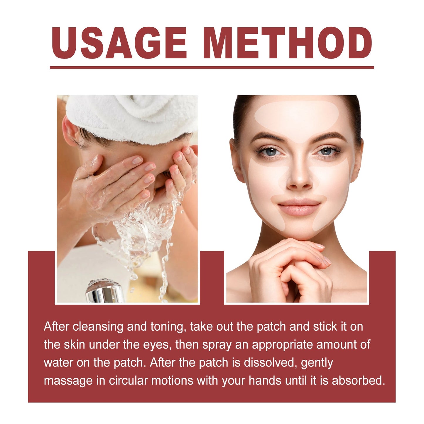 Collagen Membrane, Lighten Wrinkles, Bags, Dark Circles, Firm Skin, Plump And Moisturize Eye Rejuvenation Mask - Korvel