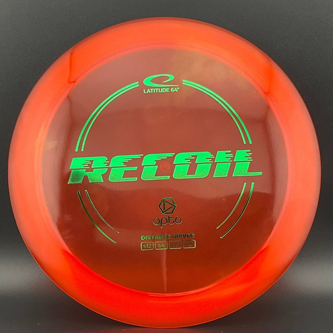 Opto Recoil Disc Golf Disc - Old Run
