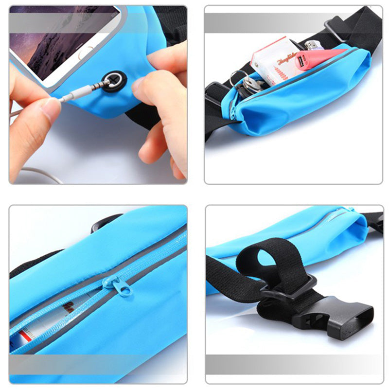Case For Meizu m3 note U10 m3s Sports Belt Running Waist Bags Waterproof Fanny Pack Workout Cover Gym Case For Maze m3 note u10 - Korvel