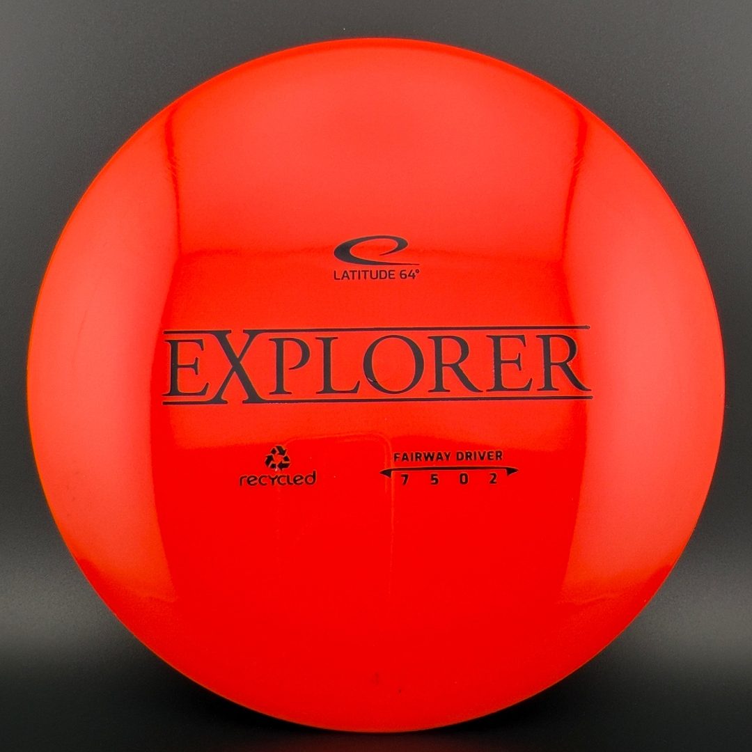 Disque de golf en plastique recyclé Explorer