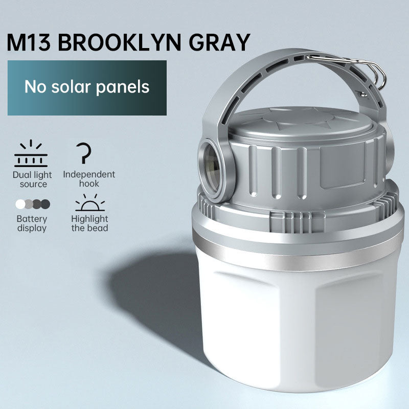 Outdoor Camping Light Solar Charging Camping Light LED Bulb Household Emergency Light - Korvel