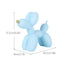 New black and white plaid balloon dog ornaments creative TV cabinet wine cabinet living room porch resin crafts - Korvel