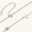 Cross 925 Sterling Silver Moissanite Necklace - Korvel