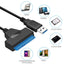 SATA Easy Drive Cable 2.5-inch Hard Disk Cable USB3.0 to SATA Easy Drive Cable SATAIII - Korvel