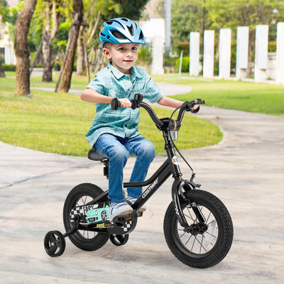 12 Inch Kids Bike with Adjustable Features for Ages 3-4
