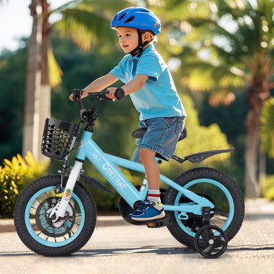 12-Inch Kids Bike with Adjustable Handlebar and Saddle